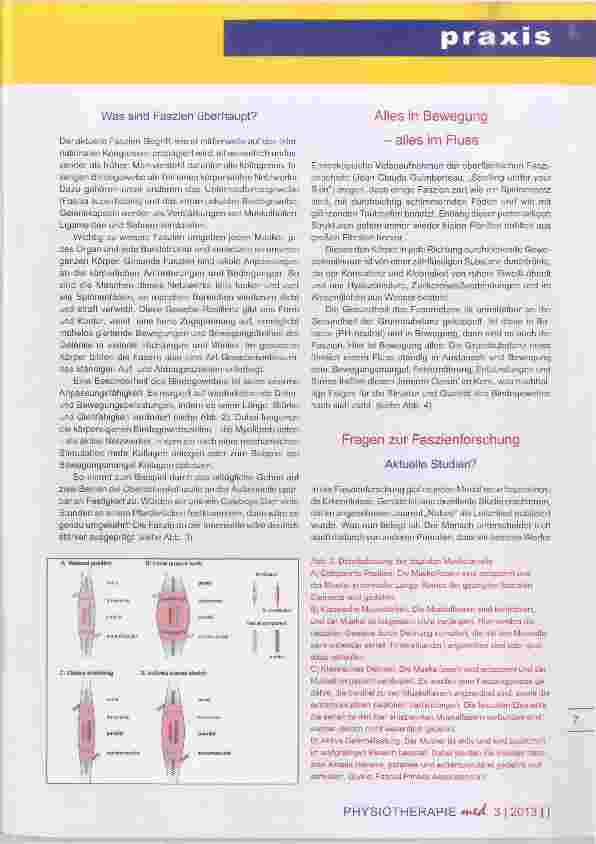 Vorschauseite 3: Faszinierende Faszienforschung Teil 1: Möglichkeiten und praktische Umsetzung