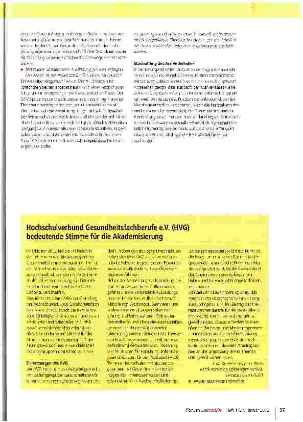 Vorschauseite 2: Das Gesundheitswesen der Zukunft aus der Perspektive der GKV