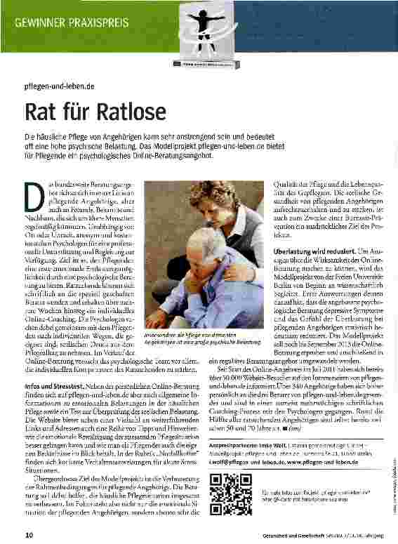 Vorschauseite 1: Rat für Ratlose
