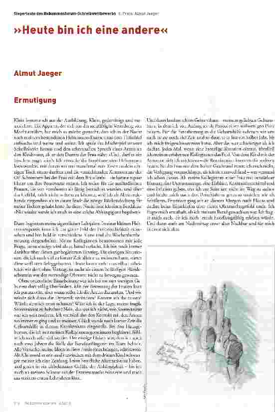 Vorschauseite 1: »Heute bin ich eine andere«