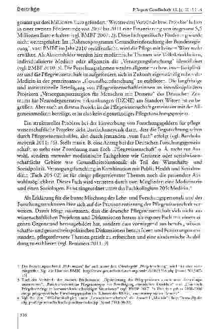 Vorschauseite 5: Interdisziplinäres Lernen in der Pflegewissenschaft - mit einem Modell für fallbezogene Projektarbeit