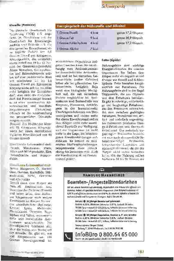 Vorschauseite 2: Grundlagen der Ernährungslehre und Ernährungsmedizin