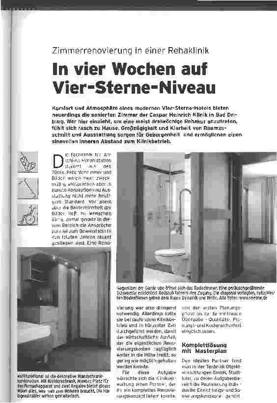 Vorschauseite 1: In vier Wochen auf Vier-Sterne-Niveau