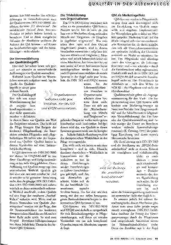 Vorschauseite 2: Zwischen Marketing und Wertorientierung