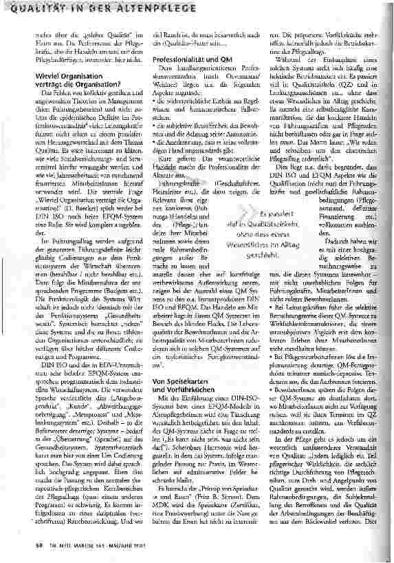 Vorschauseite 3: Zwischen Marketing und Wertorientierung
