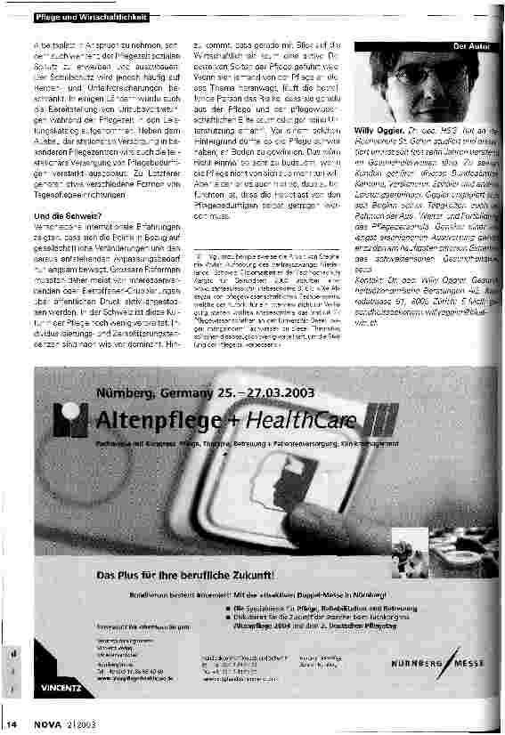 Vorschauseite 5: Pflege und Wirtschaftlichkeit