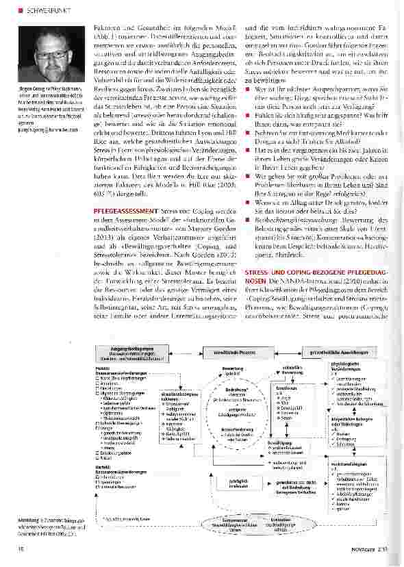 Vorschauseite 2: Stress und pflegerische Stressbewältigung