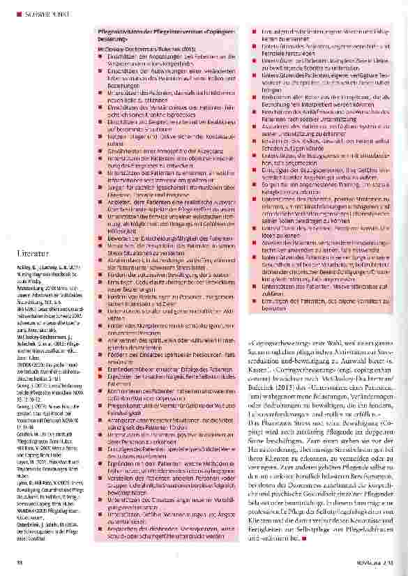 Vorschauseite 4: Stress und pflegerische Stressbewältigung