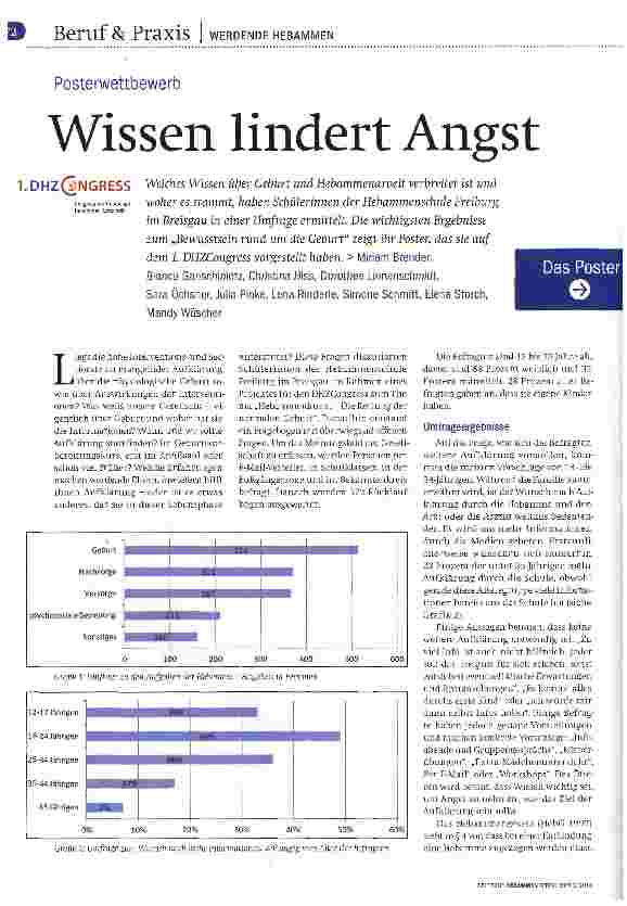 Vorschauseite 1: Wissen lindert Angst