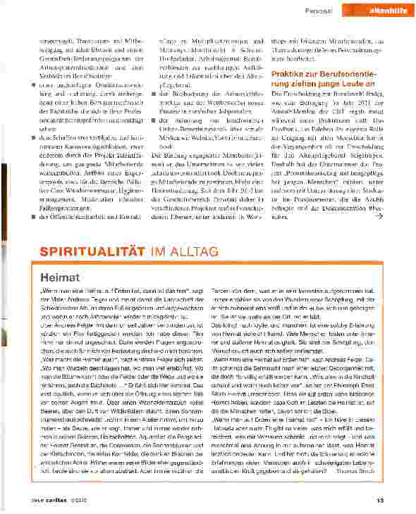 Vorschauseite 2: Junge Mitarbeiter braucht das Land