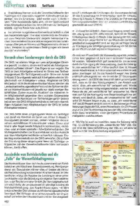 Vorschauseite 4: Flucht aus dem BAT und aus der Zusatzversorgung?