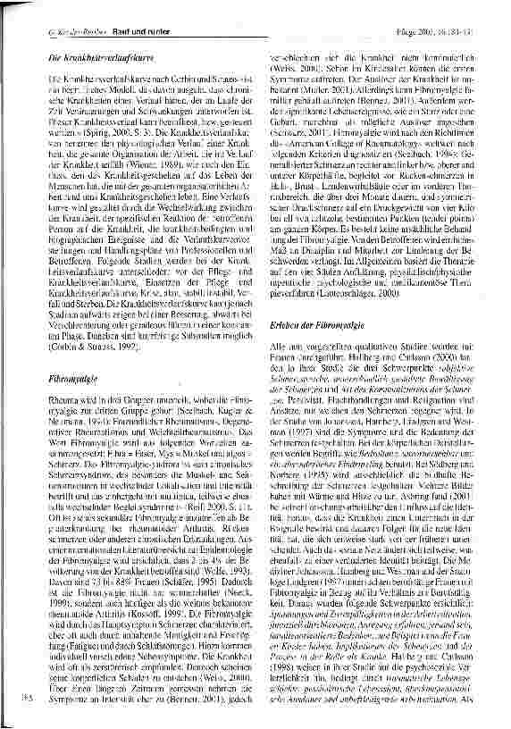 Vorschauseite 2: Rauf und runter - Das Erleben von Frauen mit der rheumatischen Krankheit Fibromyalgie