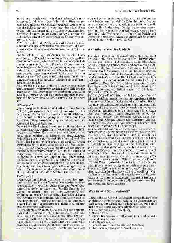 Vorschauseite 3: Randgruppen in der Bundesrepublik Deutschland