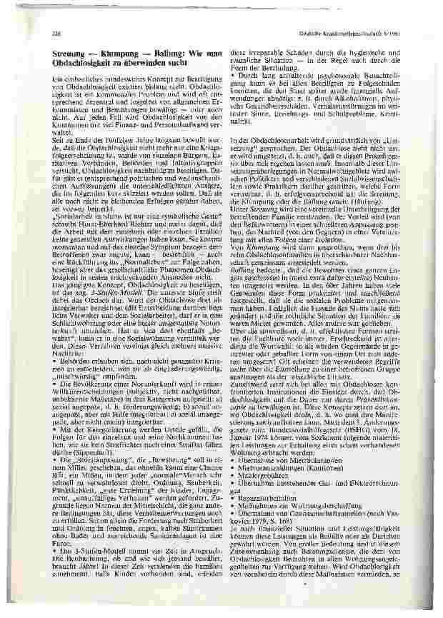 Vorschauseite 5: Randgruppen in der Bundesrepublik Deutschland