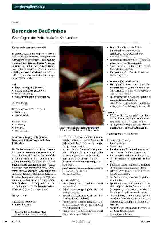 Vorschauseite 1: Besondere Bedürfnisse