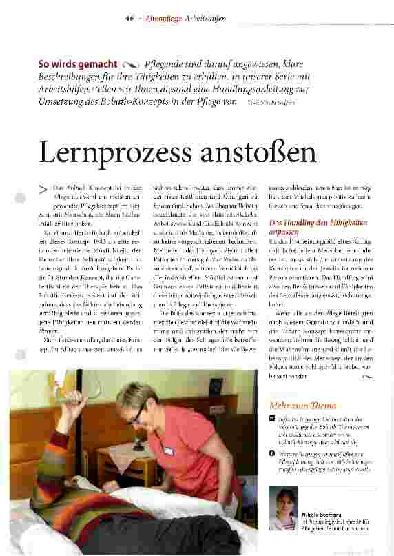 Vorschauseite 1: Lernprozess anstoßen