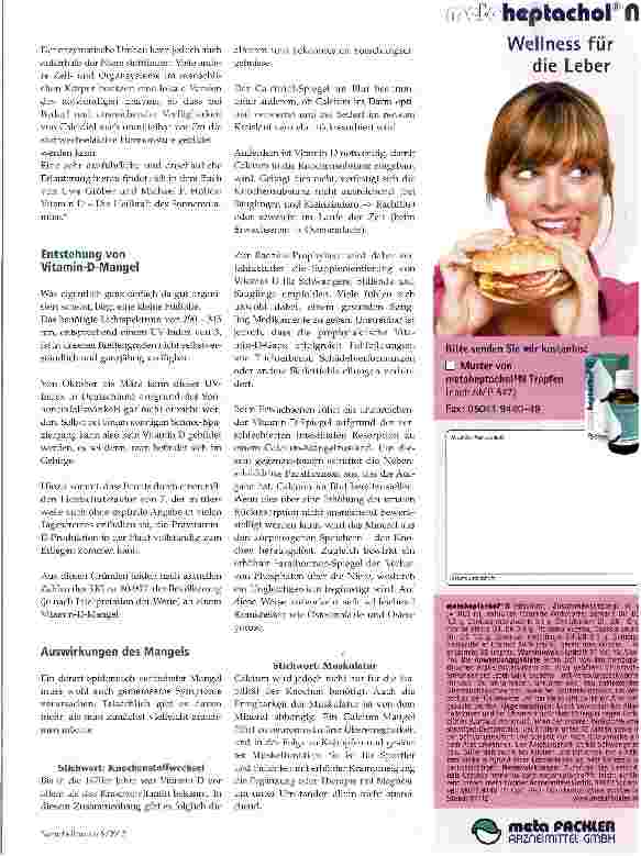 Vorschauseite 2: Sonnenvitamin D
