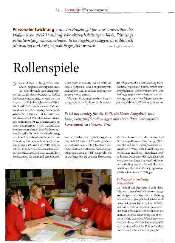 Vorschauseite 1: Rollenspiele