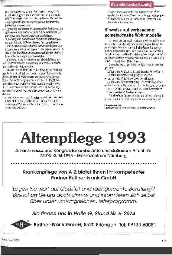 Vorschauseite 5: Ein Leben lang auf Hilfe angewiesen Zur Lebenssituation alter Menschen mit geistiger Behinderung