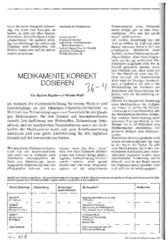 Vorschauseite 5: Schmerzbekämpfung bei Krebspatienten Ein Erfahrungsbericht