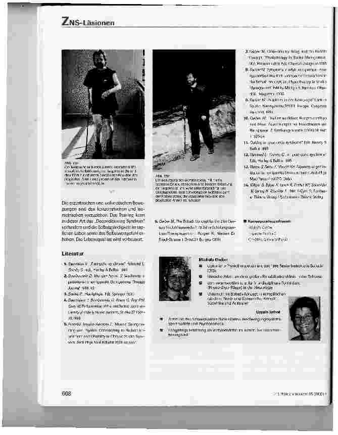 Vorschauseite 6: Training von Ausdauer und Kraftausdauer bei Menschen mit ZNS-Läsionen im Rahmen des heutigen Bobath-Konzepts
