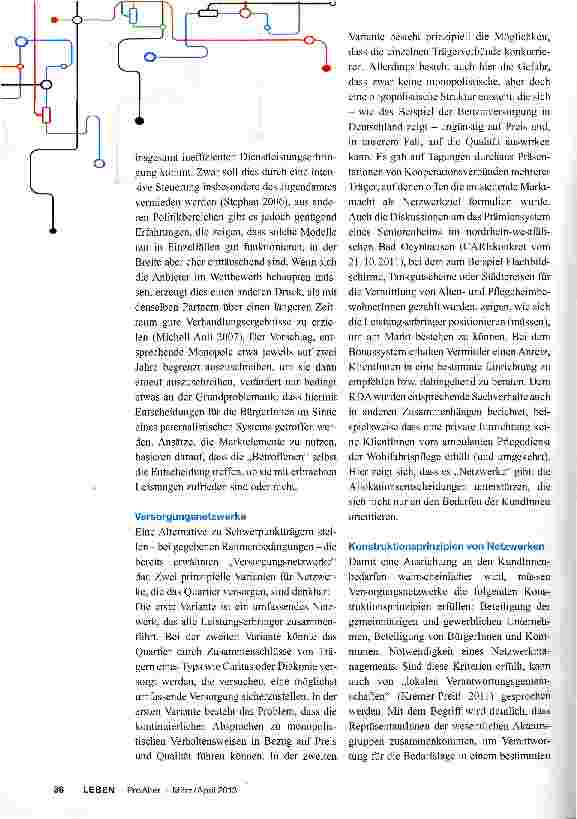 Vorschauseite 3: Netzwerke in der Quartiersentwicklung Welche Anforderungen müssen sie erfüllen?