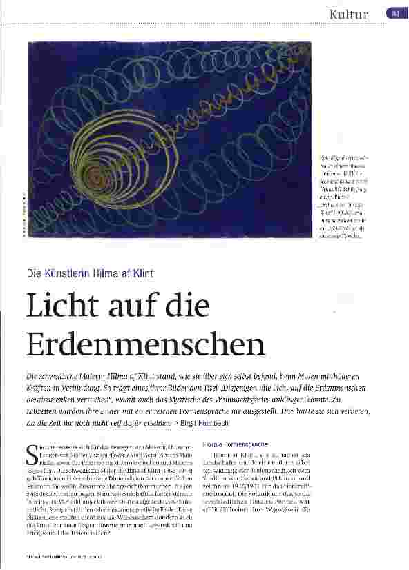 Vorschauseite 1: Licht auf die Erdenmenschen