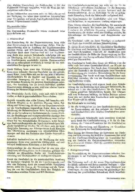 Vorschauseite 4: Die Organisationstruktur des neuen Robert-Bosch-Krankenhauses
