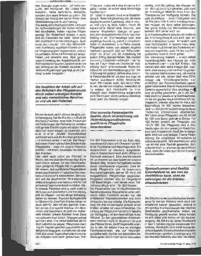 Vorschauseite 3: Der Arbeiter-Samariter-Bund als Bindeglied in der Psychiatrieversorgung einer Großstadt