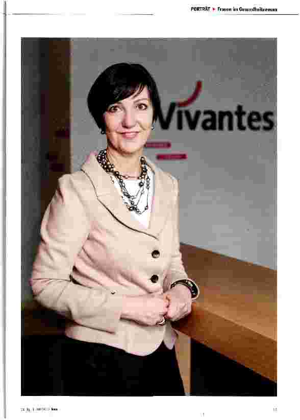 Vorschauseite 2: Andrea Grebe Unternehmerblut für Vivantes