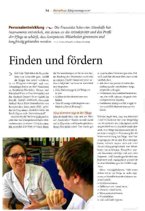 Vorschauseite 1: Finden und fördern