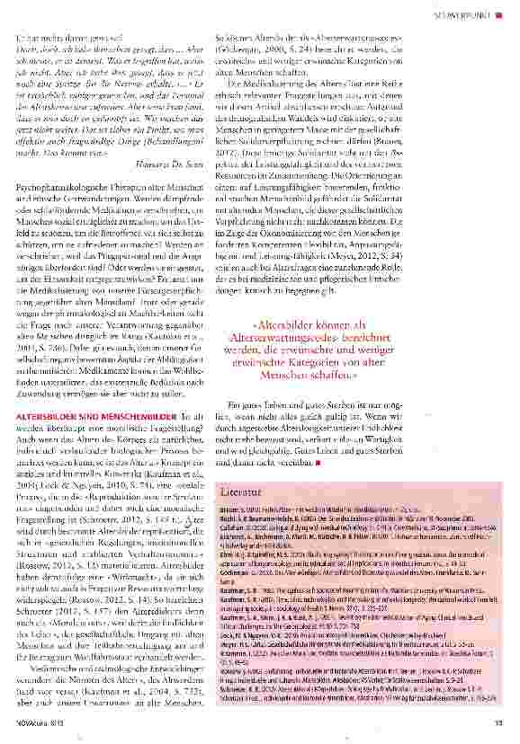 Vorschauseite 4: Alterslosigkeit?