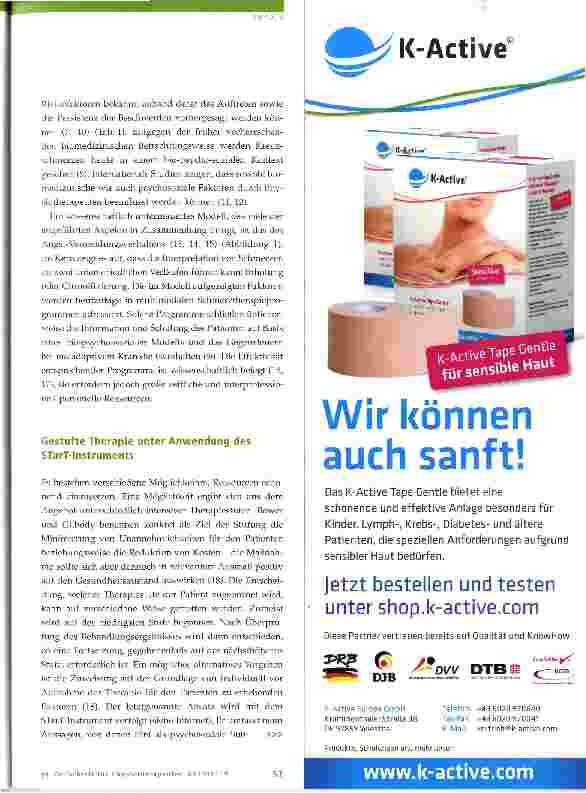 Vorschauseite 2: Der STarT-Fragebogen