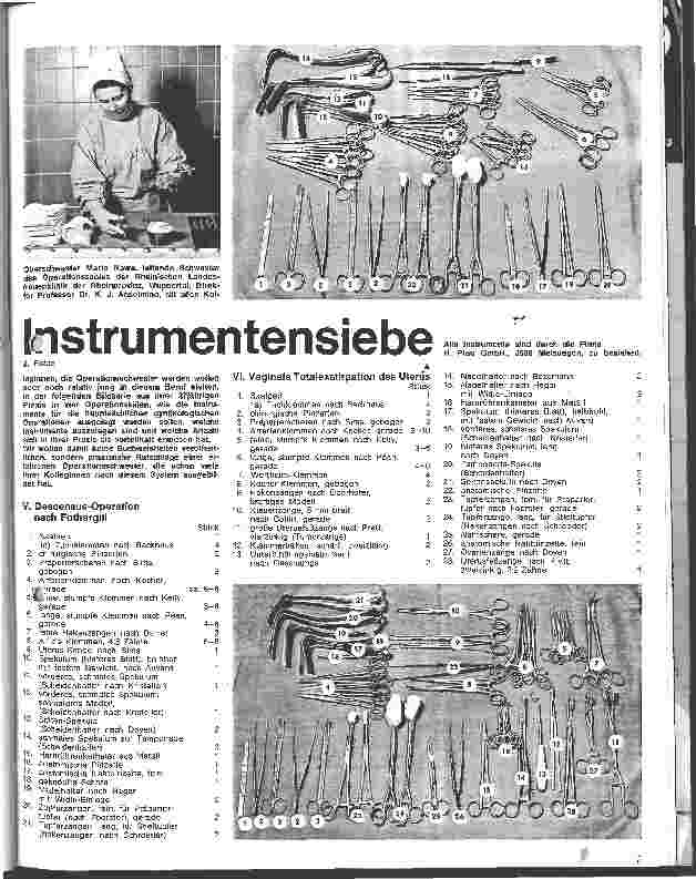 Vorschauseite 1: Instrumentensiebe 2. Folge