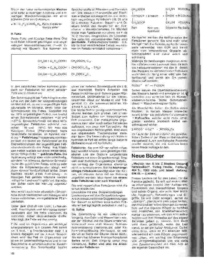 Vorschauseite 3: Einführung in die Chemie 11. Folge: B. Organische Chemie