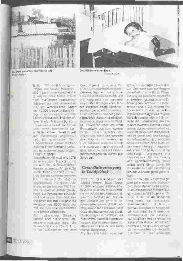 Vorschauseite 2: Verstrahlt und verseucht - Umweltkatastrophe vor den Toren Europas ... und in den Krankenhäuser der Tscheljabinsker Region fehlt es an allem