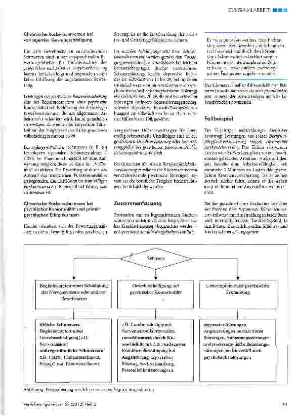 Vorschauseite 4: Diagnostik, Therapie und Begutachtung chronischer Rückenschmerzen