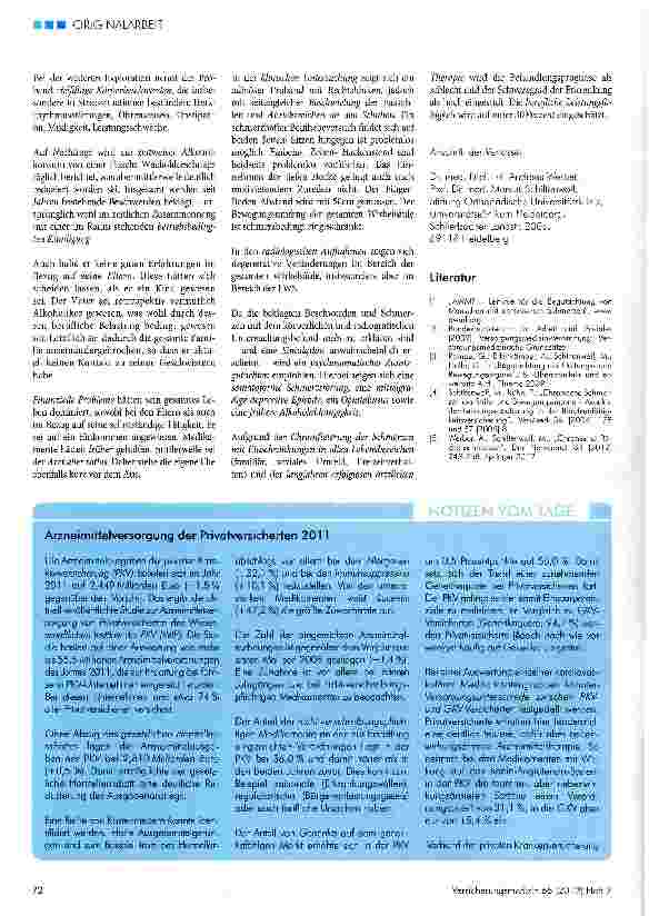 Vorschauseite 5: Diagnostik, Therapie und Begutachtung chronischer Rückenschmerzen
