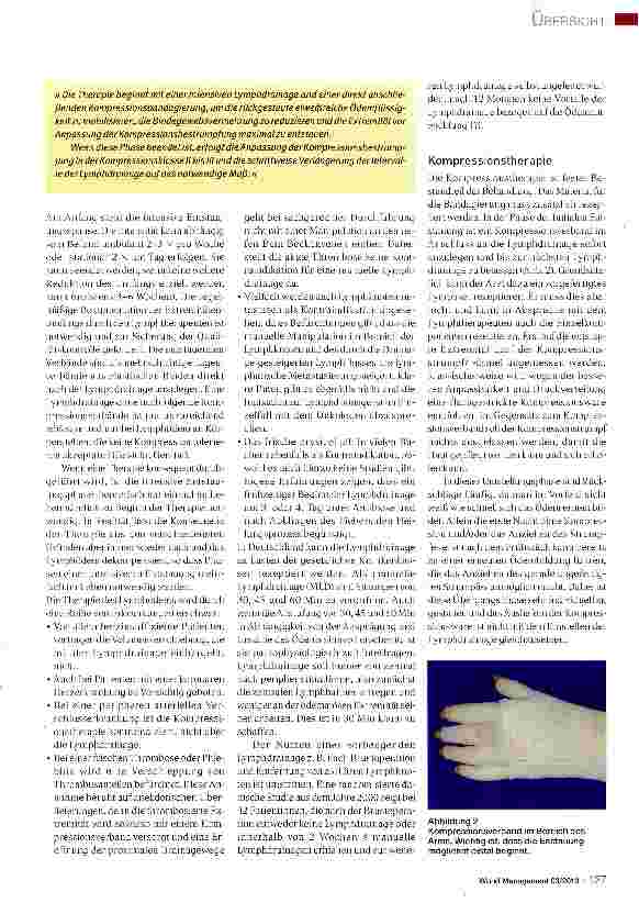 Vorschauseite 2: Komplexe Entstauung bei Patienten mit Lymphödem