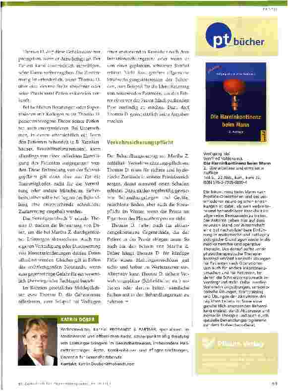 Vorschauseite 3: Patientenrechtegesetz - alles neu?