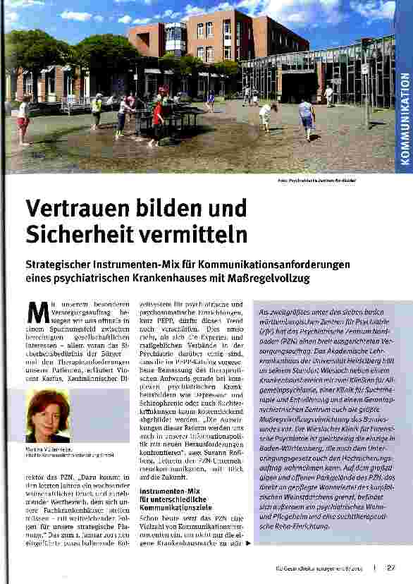 Vorschauseite 1: Vertrauen bilden und Sicherheit vermitteln