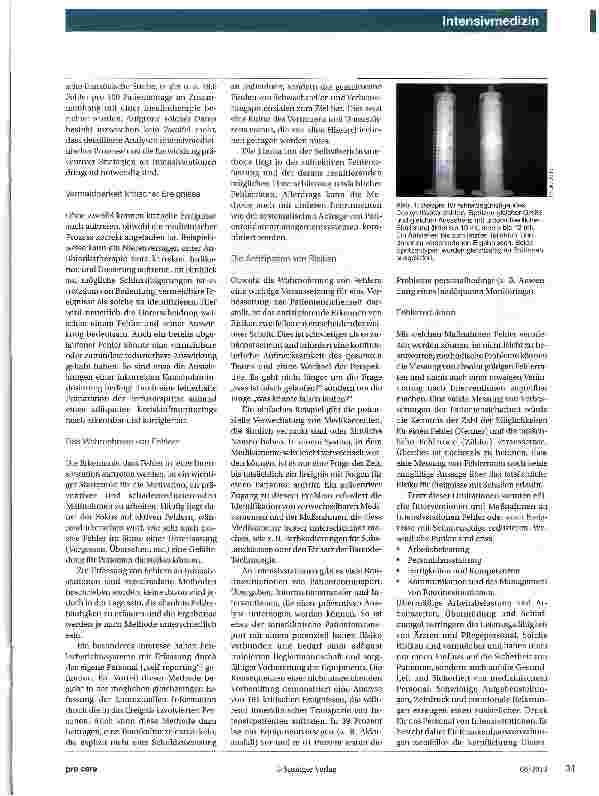 Vorschauseite 2: Fehler - nie ganz vermeidbar