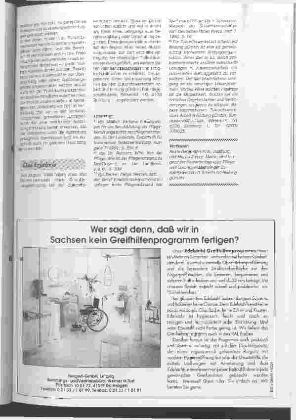 Vorschauseite 3: Schnupperkurs für Seiteneinsteiger Orientierungslehrgänge für Pflegeund Gesundheitsberufe