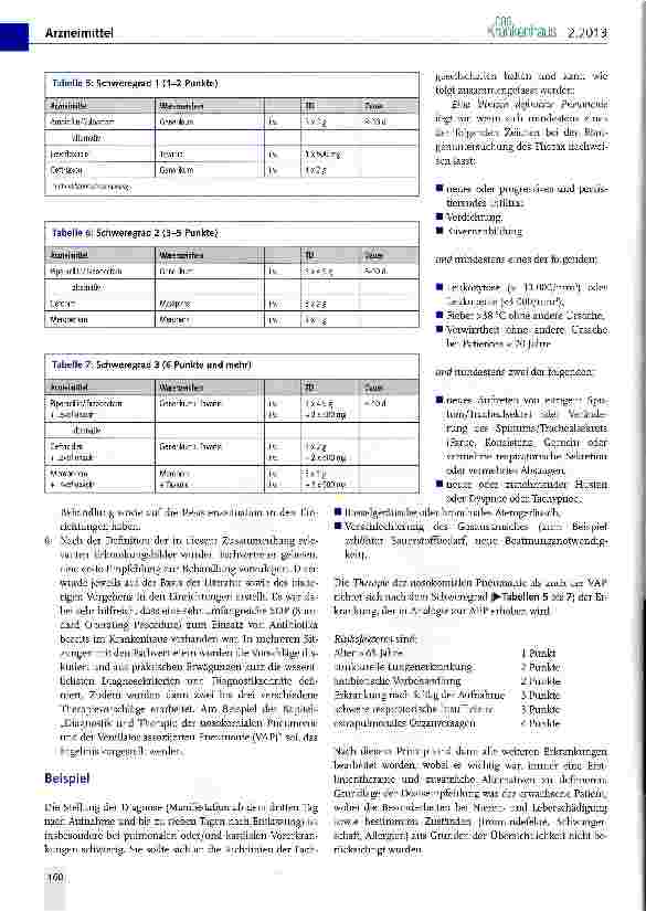 Vorschauseite 4: Strukturierte Empfehlungen zum Einsatz von Antibiotika in einem Krankenhaus der Maximalversorgung