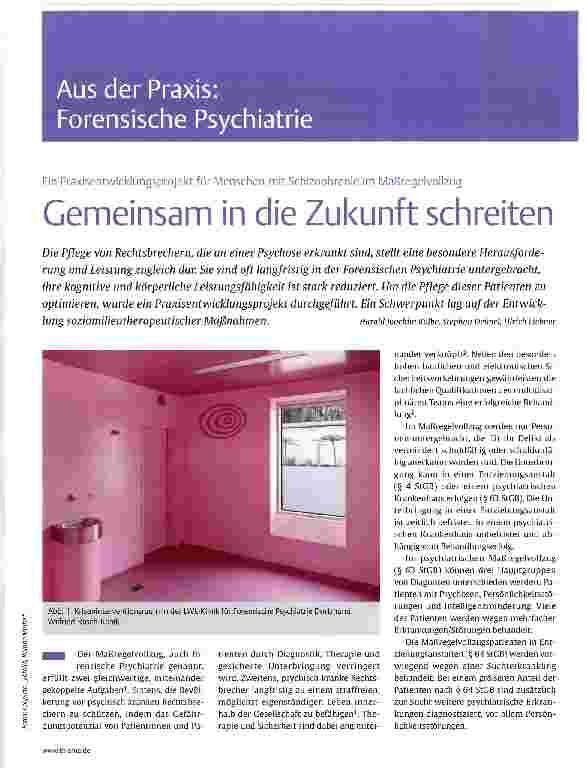 Vorschauseite 1: Gemeinsam in die Zukunft schreiten