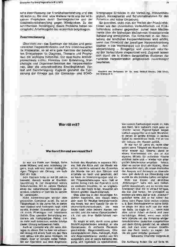 Vorschauseite 5: Herpesinfektionen im Kindesalter