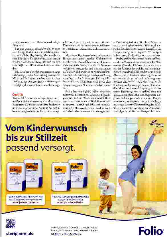 Vorschauseite 2: Ein Plädoyer für die normale Geburt