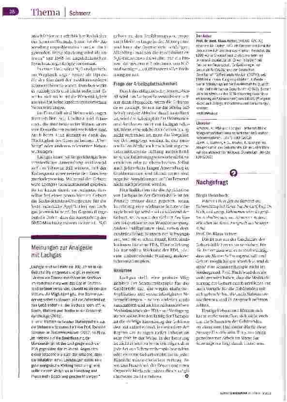 Vorschauseite 3: Revival für Lachgas?