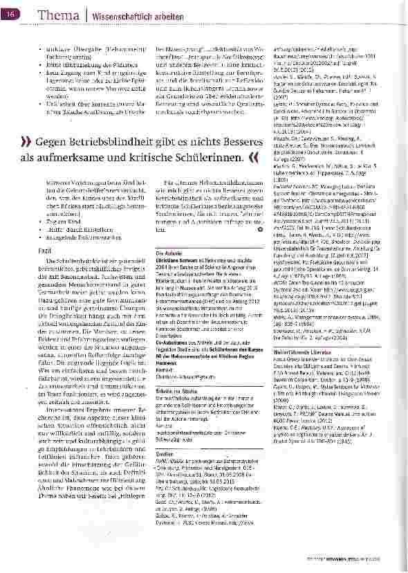 Vorschauseite 5: Was stimmt denn nun?