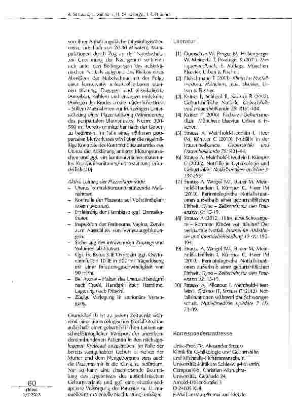 Vorschauseite 4: Jetzt geht es raus- Ist die Geburt ein Notfall?